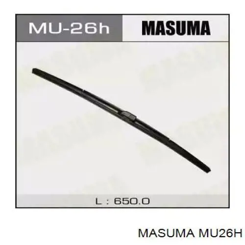 Comprar MU26H Masuma Escobilla del limpiaparabrisas del lado del conductor