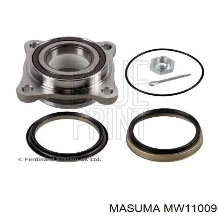 Cojinete de rueda delantero MW11009 Masuma