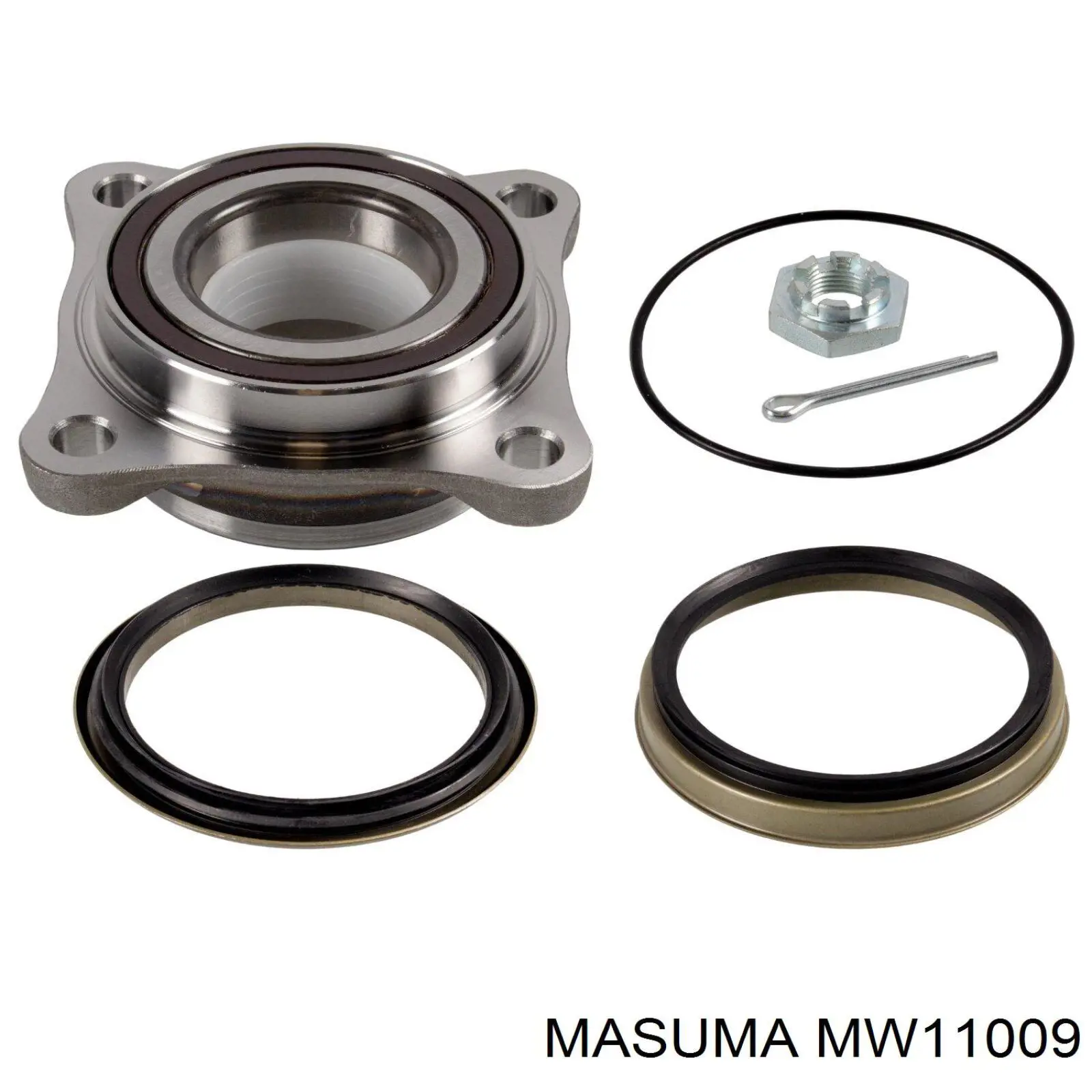 Cojinete de rueda delantero MW11009 Masuma