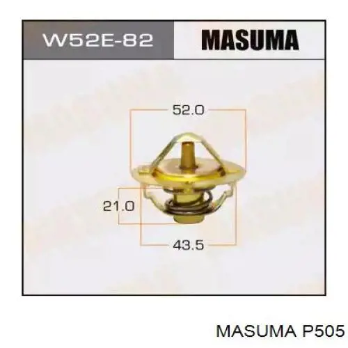 P505 Masuma termostato