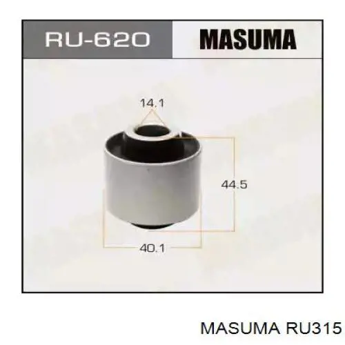 RU315 Masuma silentblock de brazo de suspensión trasero superior