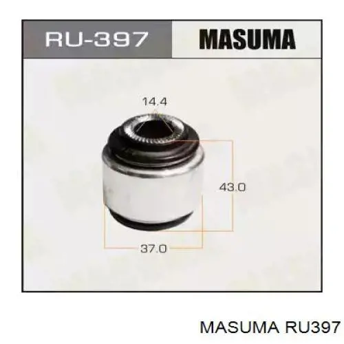 RU397 Masuma silentblock de mangueta trasera