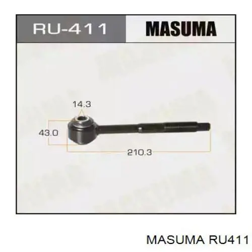 RU411 Masuma barra transversal de suspensión trasera