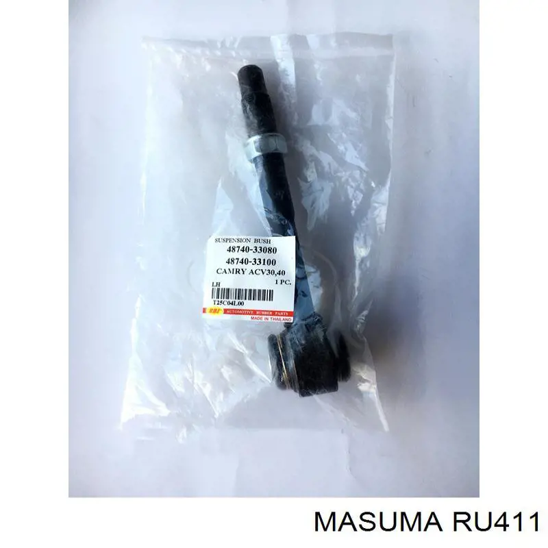 RU411 Masuma Barra transversal, suspensión de ruedas, eje trasero