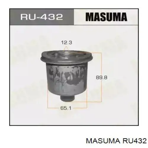 RU432 Masuma Silentblock del puente trasero