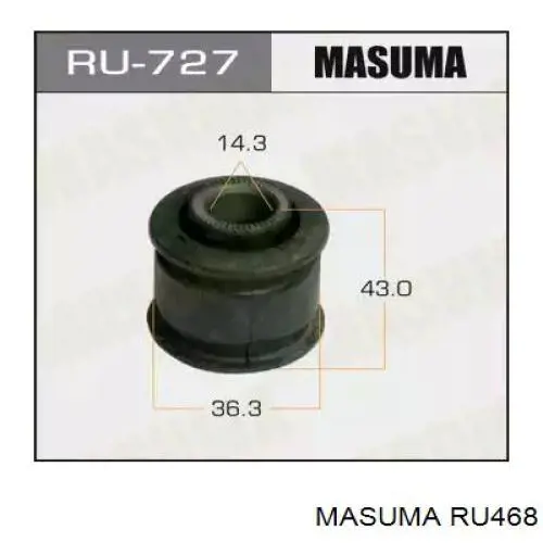 RU468 Masuma suspensión, barra transversal trasera