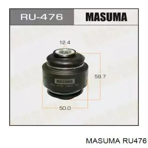 RU476 Masuma Buje de mangueta trasera
