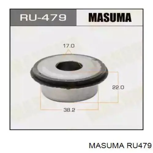 RU479 Masuma bloque silencioso trasero brazo trasero trasero
