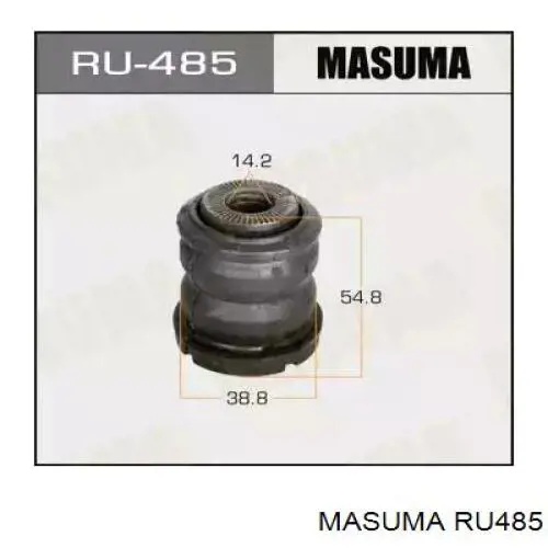 Buje del brazo transversal trasero Masuma RU485 precio, desde 8,00 EUR