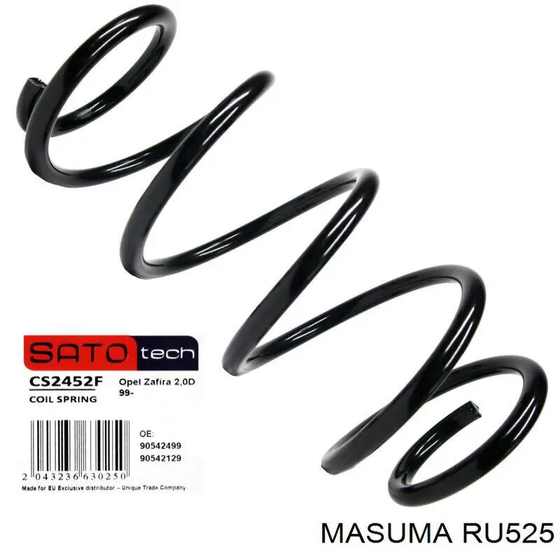 RU525 Masuma silentblock de mangueta trasera