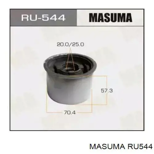 RU544 Masuma Silentblock de brazo de suspensión delantero inferior
