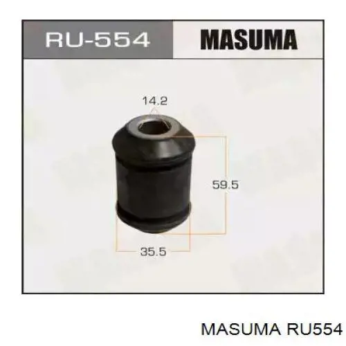 RU554 Masuma silentblock de suspensión delantero inferior