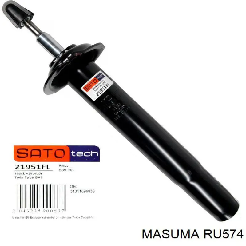 Silentblock de brazo de suspensión Masuma RU574 precio, desde 9,90 EUR