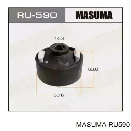 RU590 Masuma silentblock de suspensión delantero inferior