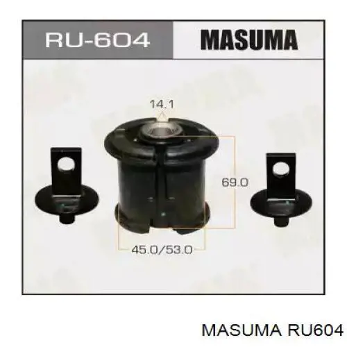 RU604 Masuma suspensión, brazo oscilante trasero inferior