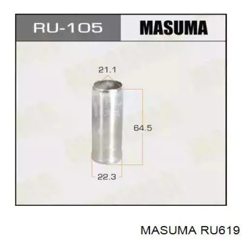 RU619 Masuma silentblock de amortiguador trasero