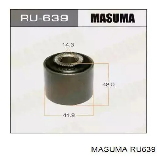 RU639 Masuma Buje del amortiguador delantero