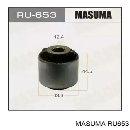 RU653 Masuma silentblock de mangueta trasera