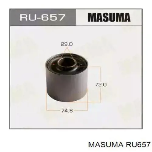 RU657 Masuma silentblock de suspensión delantero inferior