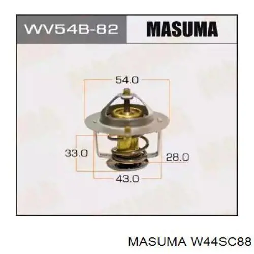 W44SC-88 Masuma termostato