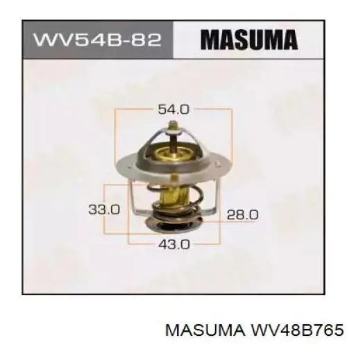 WV48B765 Masuma termostato, refrigerante