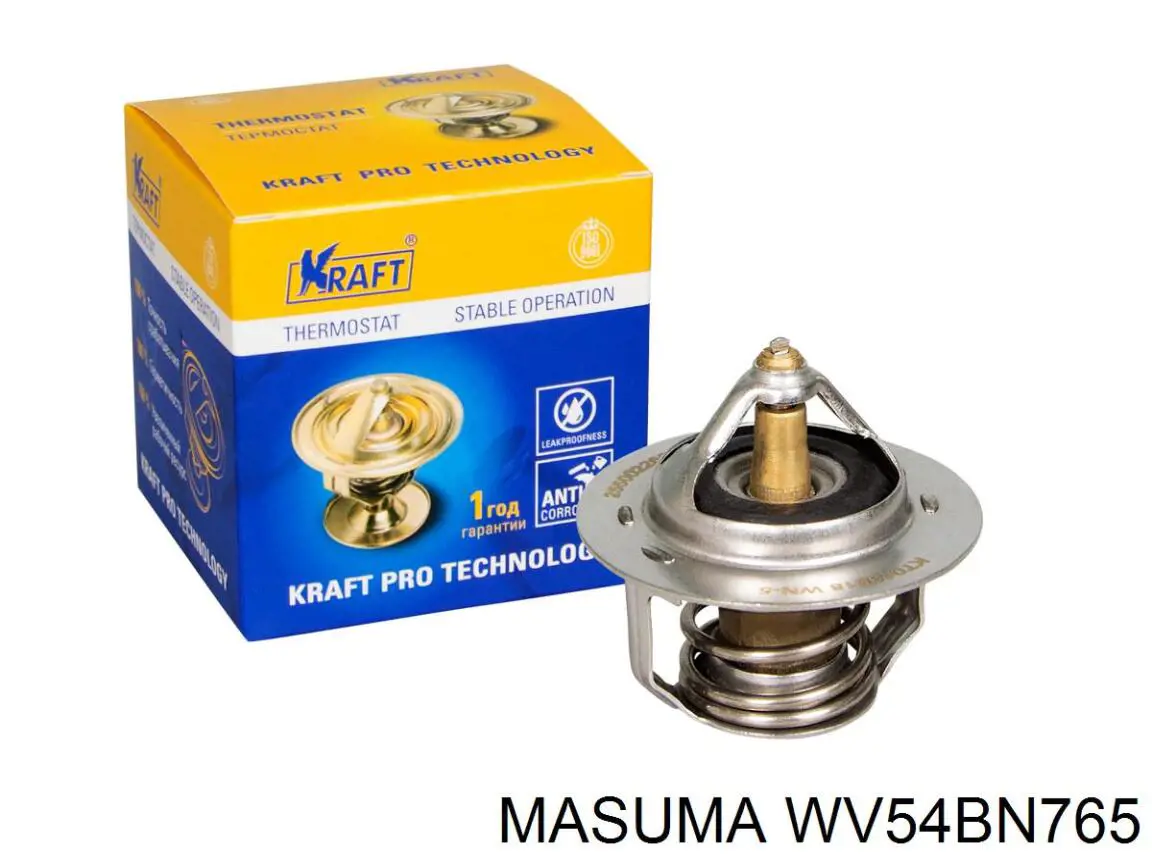 WV54BN765 Masuma termostato, refrigerante