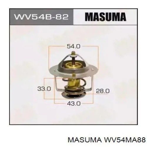 WV54MA88 Masuma termostato