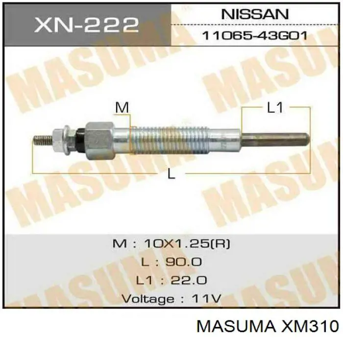 Comprar XM310 Masuma Calentadores diésel
