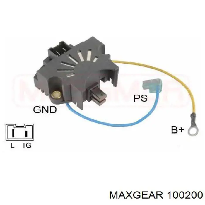 Comprar 100200 Maxgear Regulador del alternador