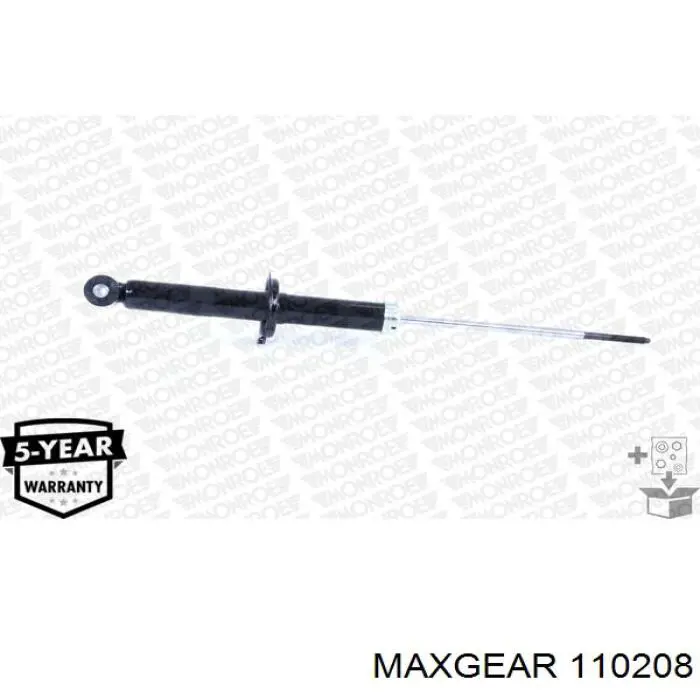 11-0208 Maxgear amortiguador trasero