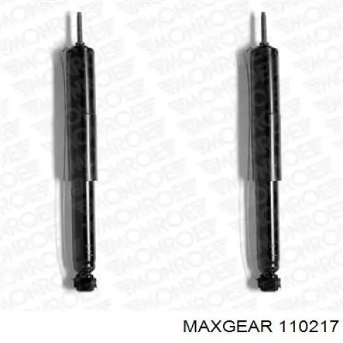 Amortiguador trasero BMW 3 E30