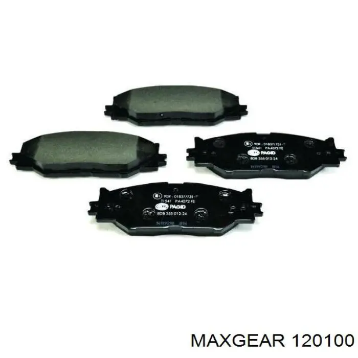 12-0100 Maxgear amortiguador de maletero