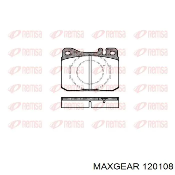 12-0108 Maxgear amortiguador de maletero