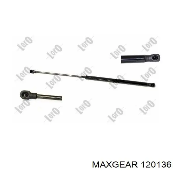 12-0136 Maxgear amortiguador de maletero