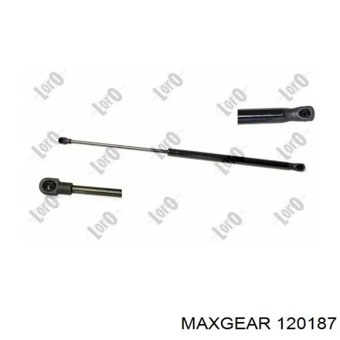 12-0187 Maxgear amortiguador de maletero