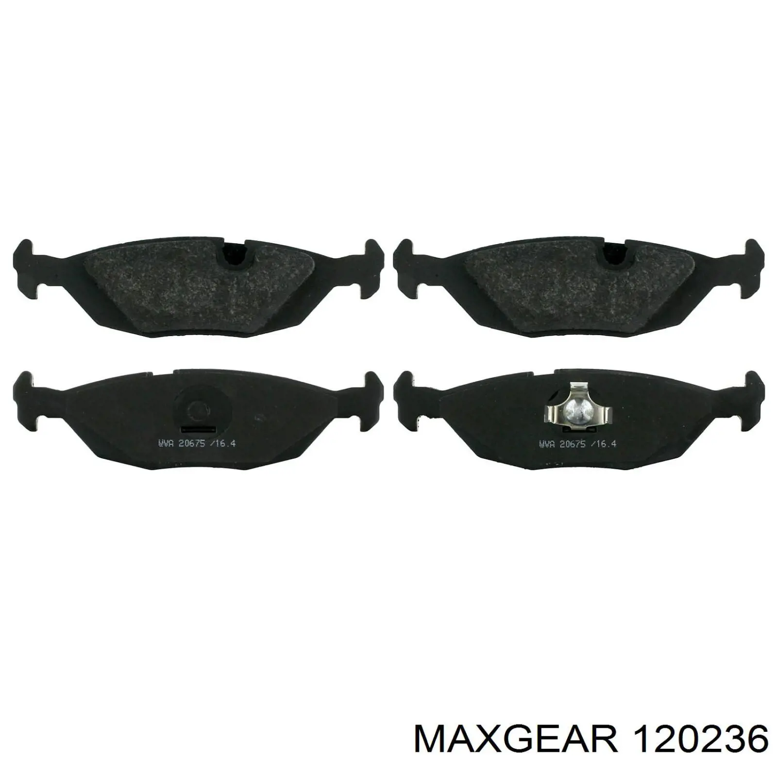 12-0236 Maxgear amortiguador de maletero