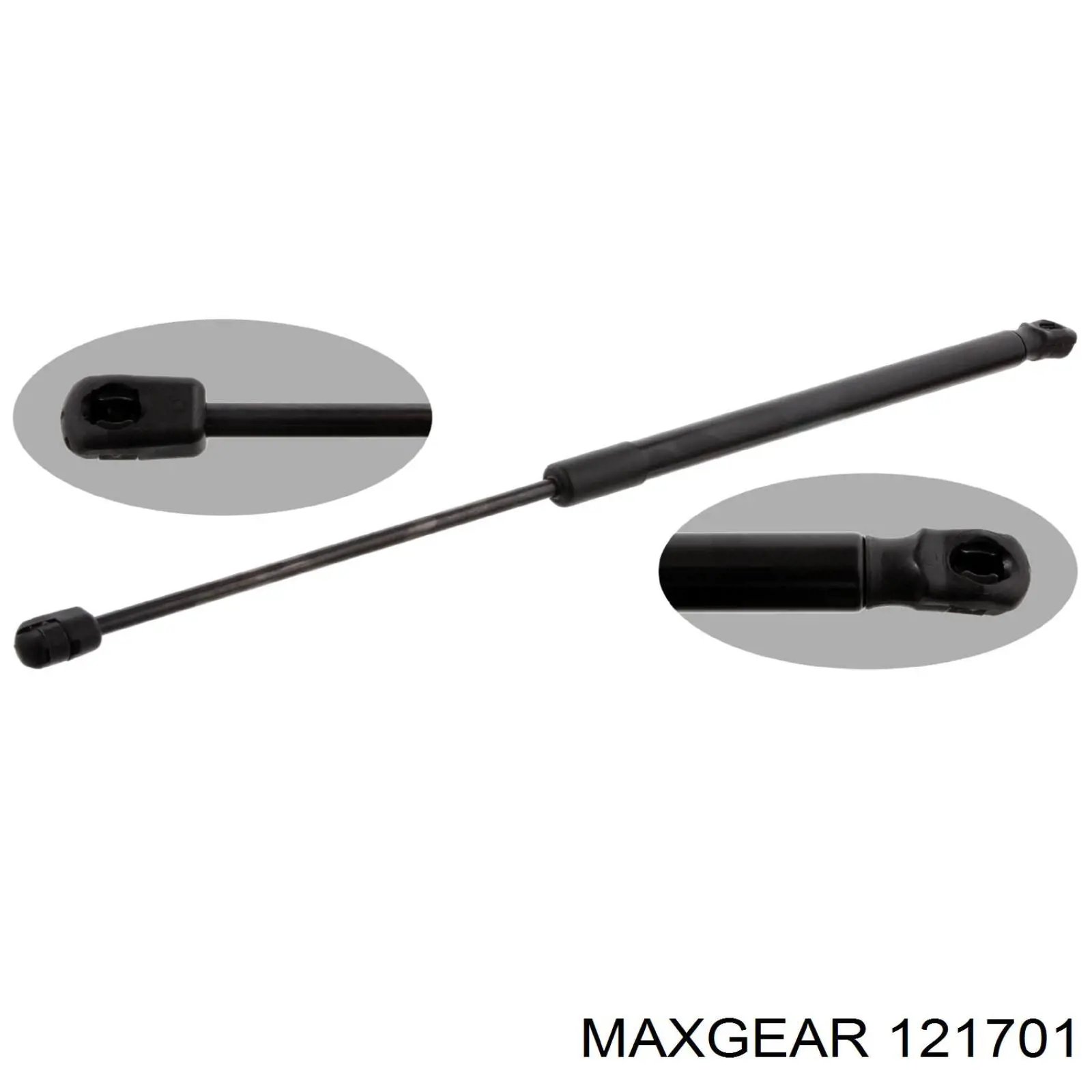 121701 Maxgear muelle neumático, capó de motor