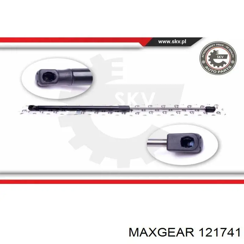 12-1741 Maxgear amortiguador de maletero