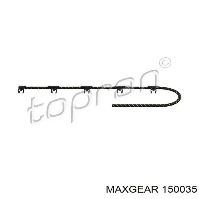 Comprar 92097 Metalcaucho Tubería de retorno de combustible de los inyectores