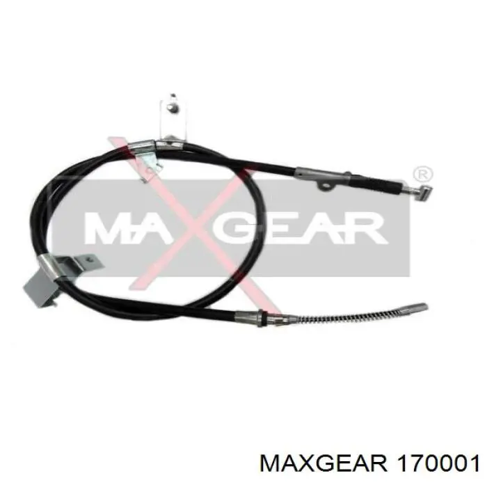 17-0001 Maxgear palanca oscilante, distribución del motor