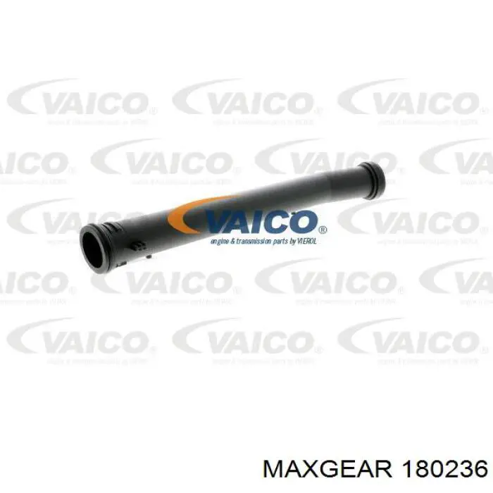 180236 Maxgear conducto refrigerante, bomba de agua, de recepción