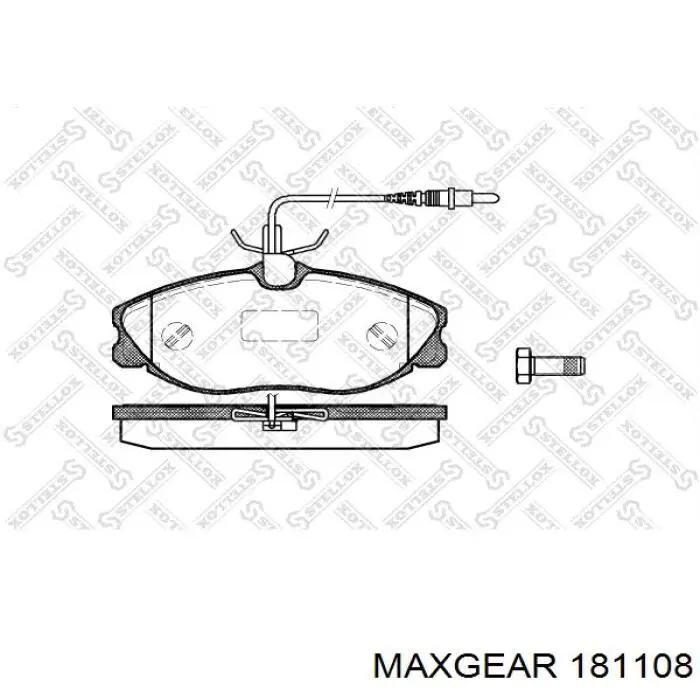 18-1108 Maxgear tubo de ventilacion del carter (separador de aceite)