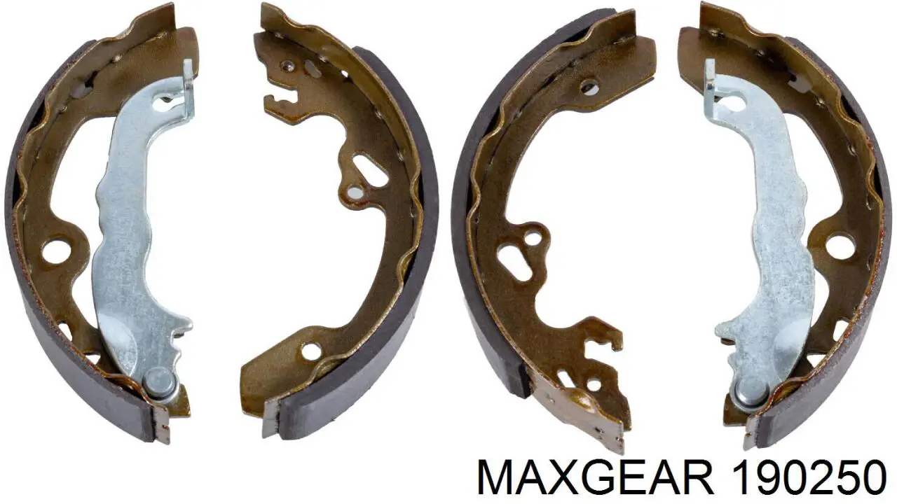 19-0250 Maxgear zapatas de frenos de tambor traseras