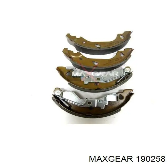 19-0258 Maxgear zapatas de frenos de tambor traseras