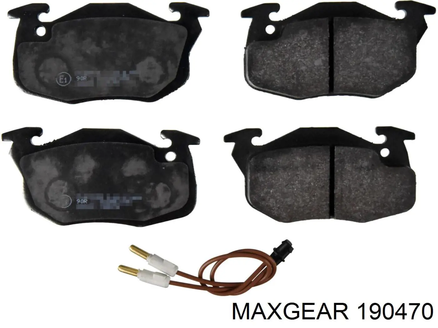 19-0470 Maxgear pastillas de freno delanteras