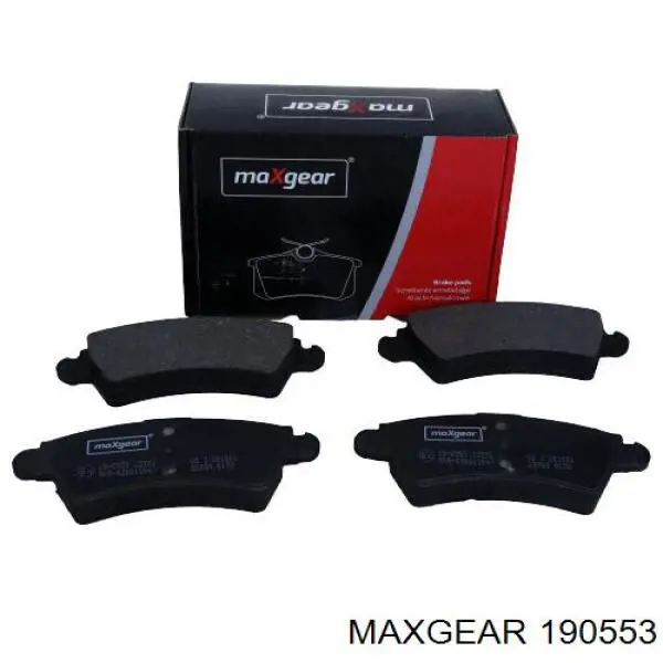 19-0553 Maxgear pastillas de freno delanteras