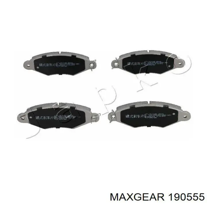 19-0555 Maxgear pastillas de freno delanteras