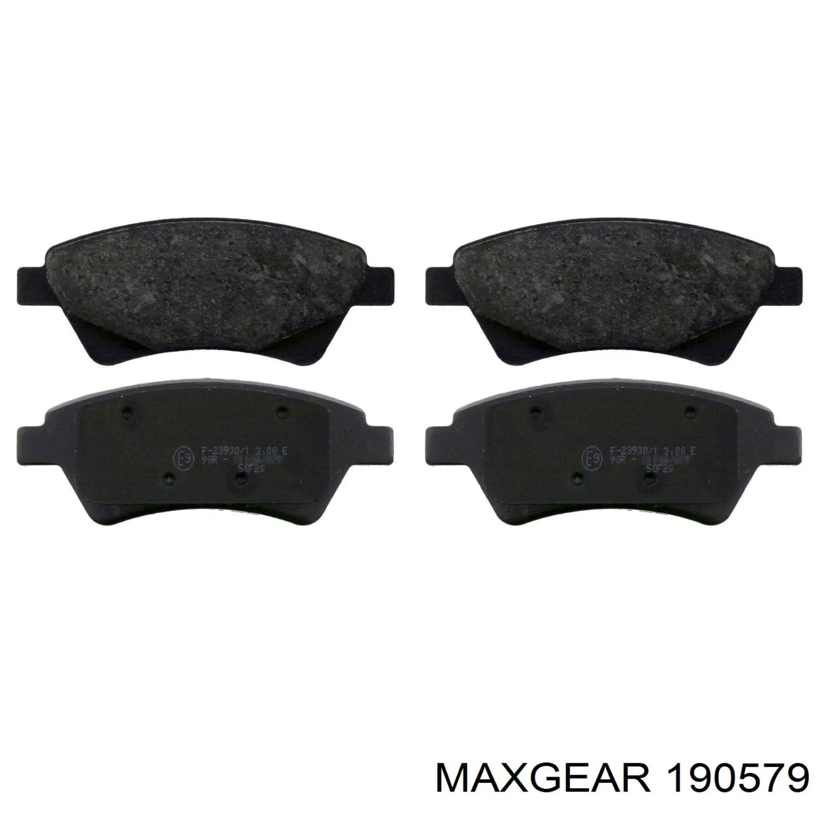 19-0579 Maxgear pastillas de freno delanteras