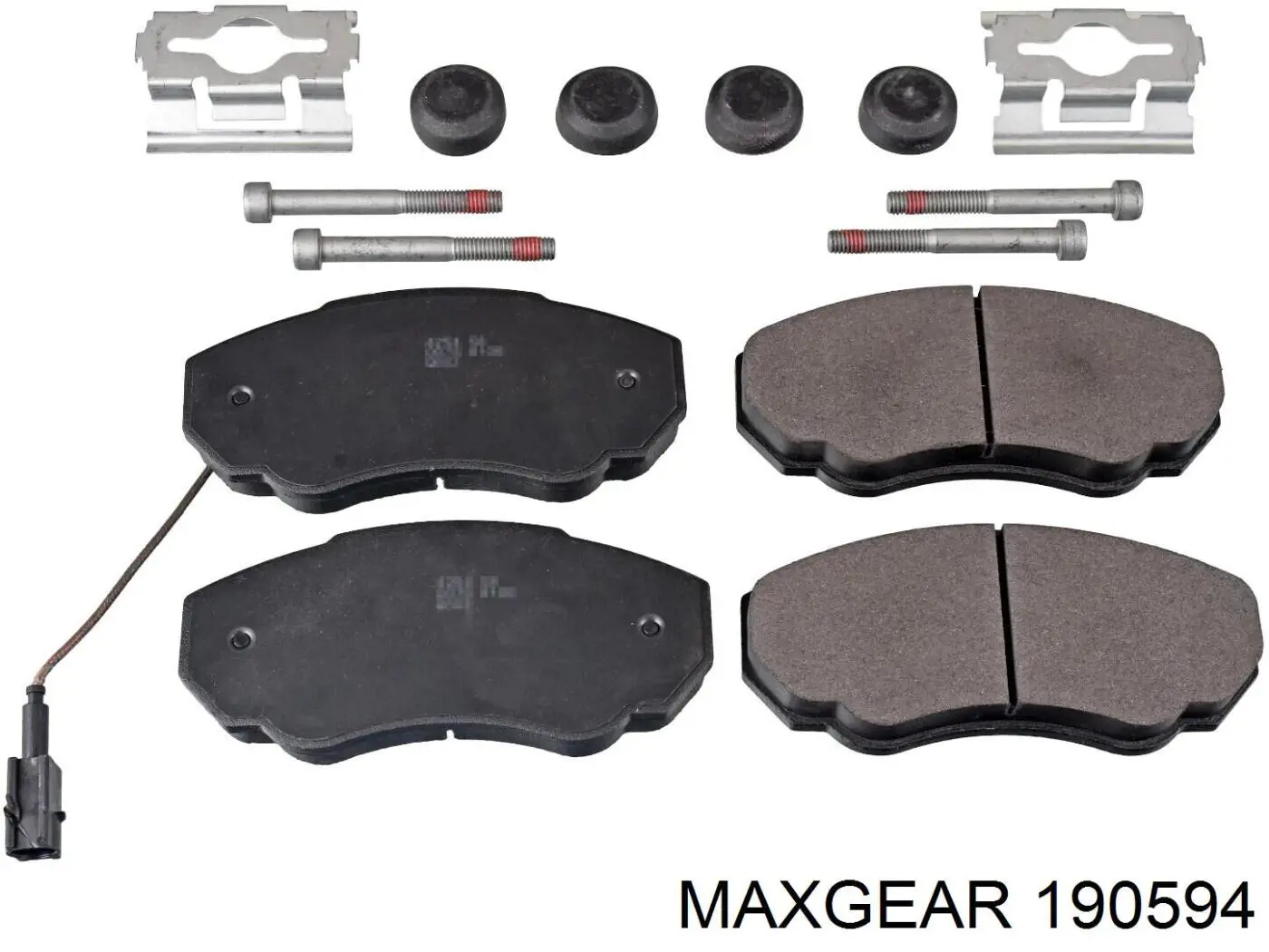 19-0594 Maxgear pastillas de freno delanteras