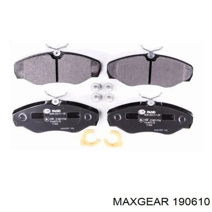 Pastillas de freno delanteras Renault Trafic 2 FL